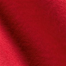 Flannel af bomuld<br />130 x 500 cm Karminrød