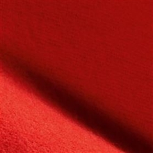 Flannel af bomuld<br />130 x 500 cm Rød